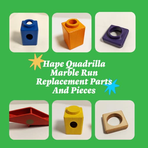 Hape Quadrilla Marble Run Replacement Parts And Pieces - BUY MORE AND SAVE!