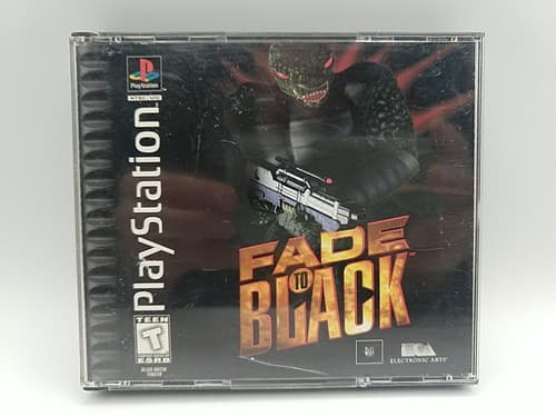 Fade to Black (Sony PlayStation 1 PS1, 1996) - CIB TESTED