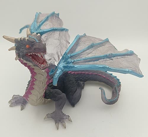 CLOUD DRAGON Blue Purple Silver Fantasy Collectible Safari Ltd 2012 Figure
