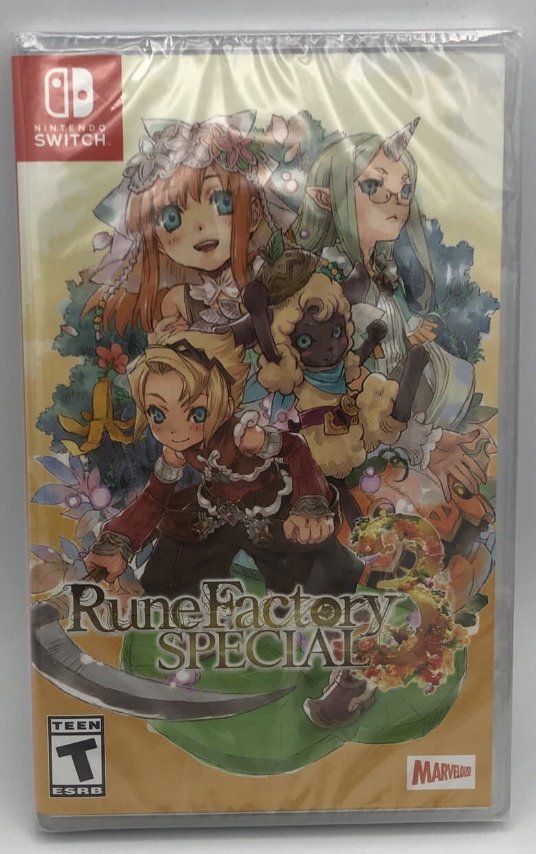 Rune Factory 3 Special SE - Nintendo Switch SEALED