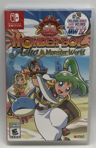 Wonder Boy: Asha in Monster World - Nintendo Switch SEALED