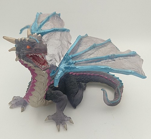 CLOUD DRAGON Blue Purple Silver Fantasy Collectible Safari Ltd 2012 Figure